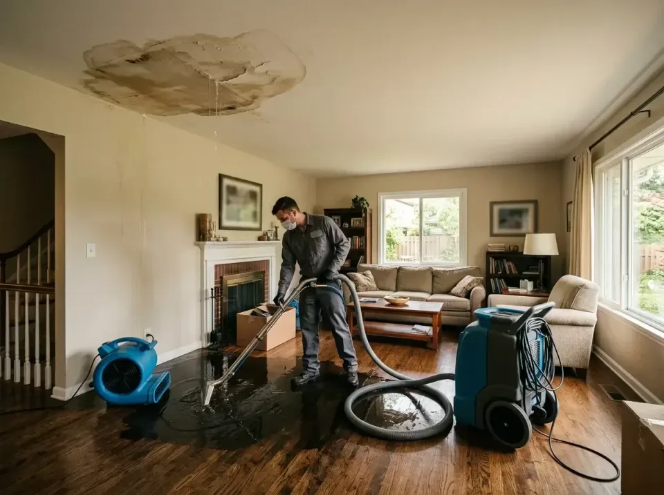 attic-pipe-burst-ceiling-drip-008 — frequently asked questions, Water Damage Restoration & Carpet Care in Syracuse, IN